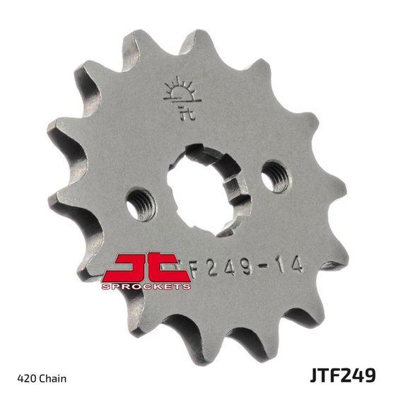 125 JETIX (2012 - 2022) steel front sprocket | JT Sprockets