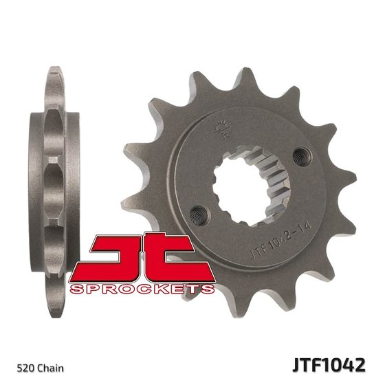 MXU 250 (2005 - 2015) steel front sprocket | JT Sprockets