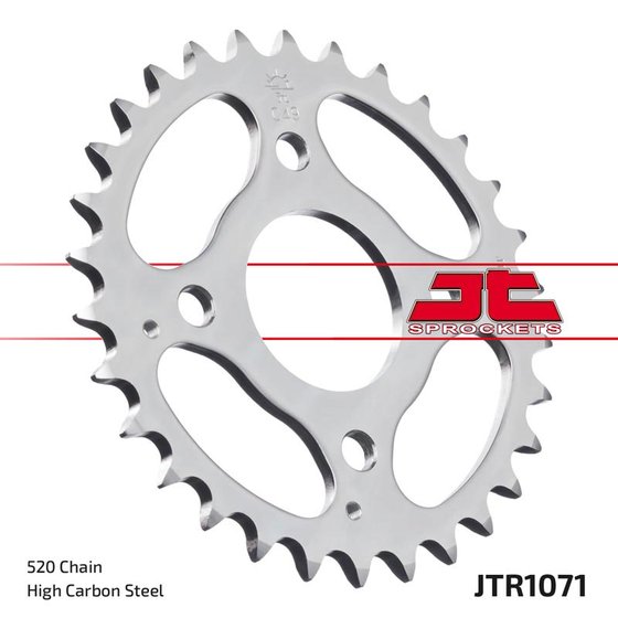 MXU 150 (2002 - 2015) steel rear sprocket | JT Sprockets