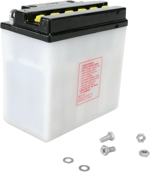 PULSAR 125 (2001 - 2008) yumicron conventional lead acid replacement battery | YUASA