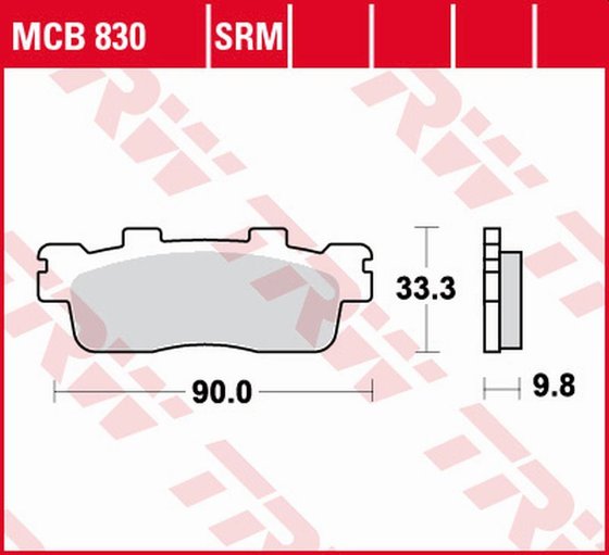 PEOPLE GT 300 (2011 - 2017) sintered metal brake pads | TRW