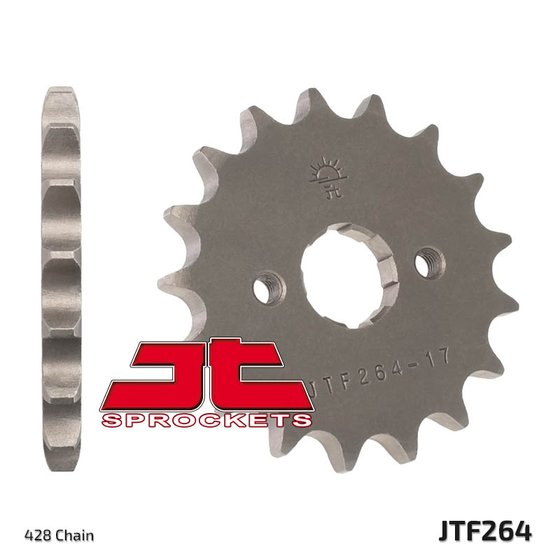 125 HIPSTER (2001 - 2004) steel front sprocket | JT Sprockets