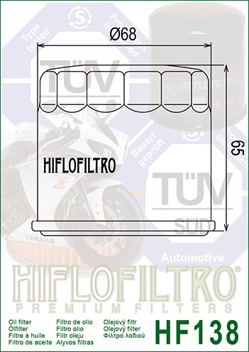 MXU 400 (2008 - 2012) alyvos filtras | Hiflofiltro